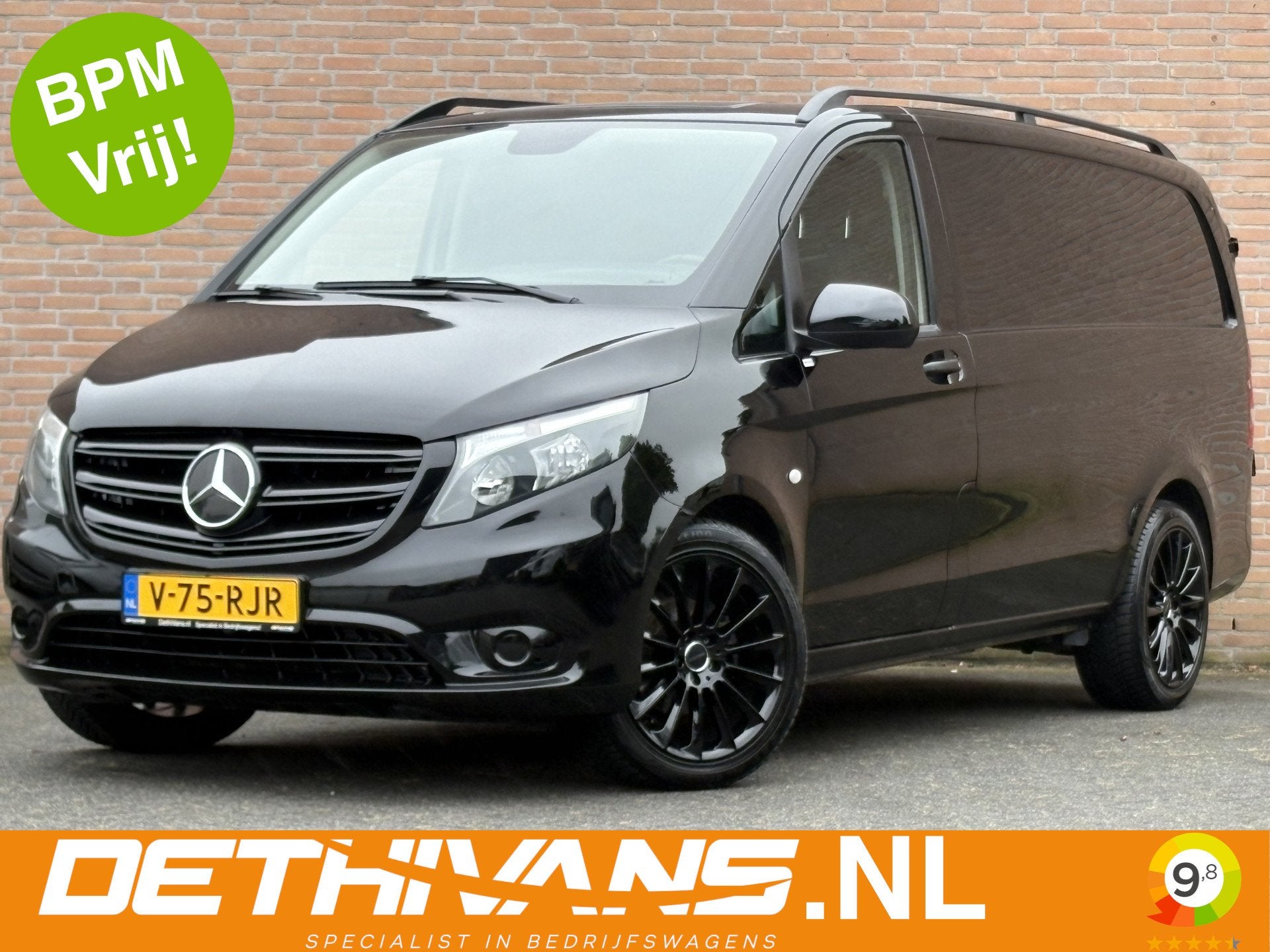 Mercedes-Benz Vito 114CDI 136PK Lang 9G-Tronic / Distronic /, Automaat, Gebruikt, Huisgarantie, 4 cilinders