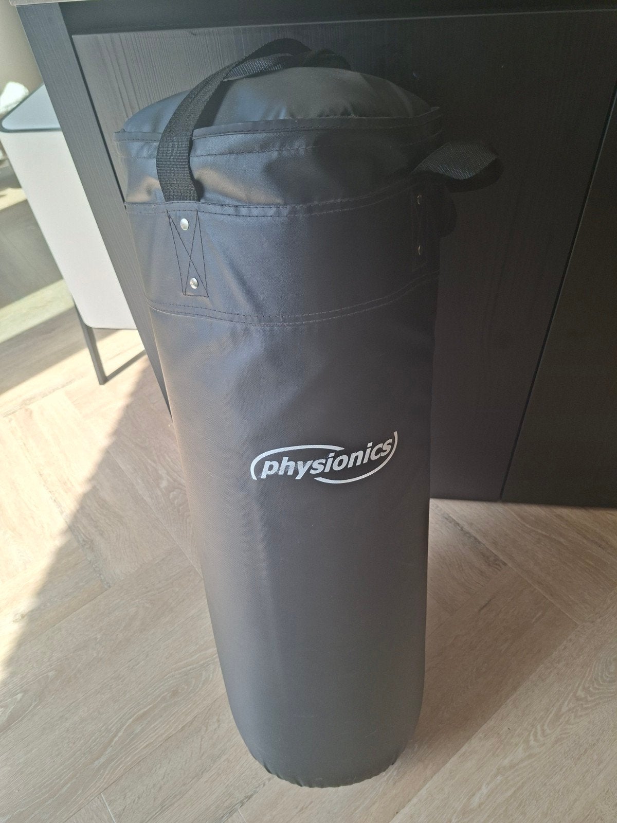 Bokszak 85cm met bokshandschoenen, Ophalen, Gebruikt, Bokszak