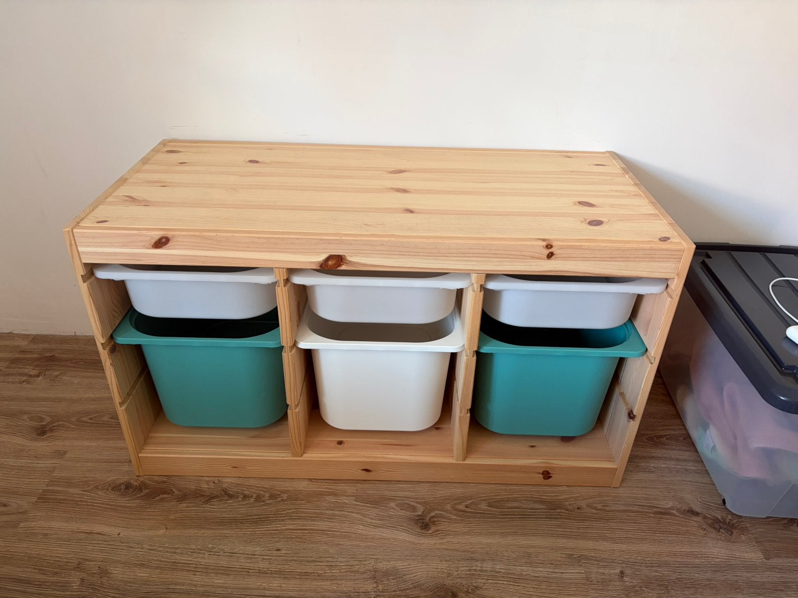 IKEA TROFAST opbergcombinatie met bakken - Nette staat!, Ophalen, Zo goed als nieuw, Kast