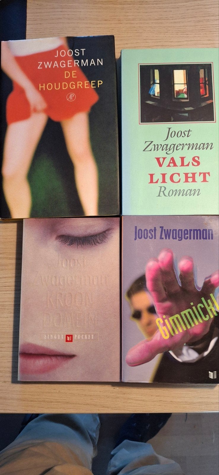Joost Zwagerman  De Houdgreep, Vals Licht, Kroondomei, Ophalen of Verzenden, Zo goed als nieuw, Joost Zwagerman, Nederland