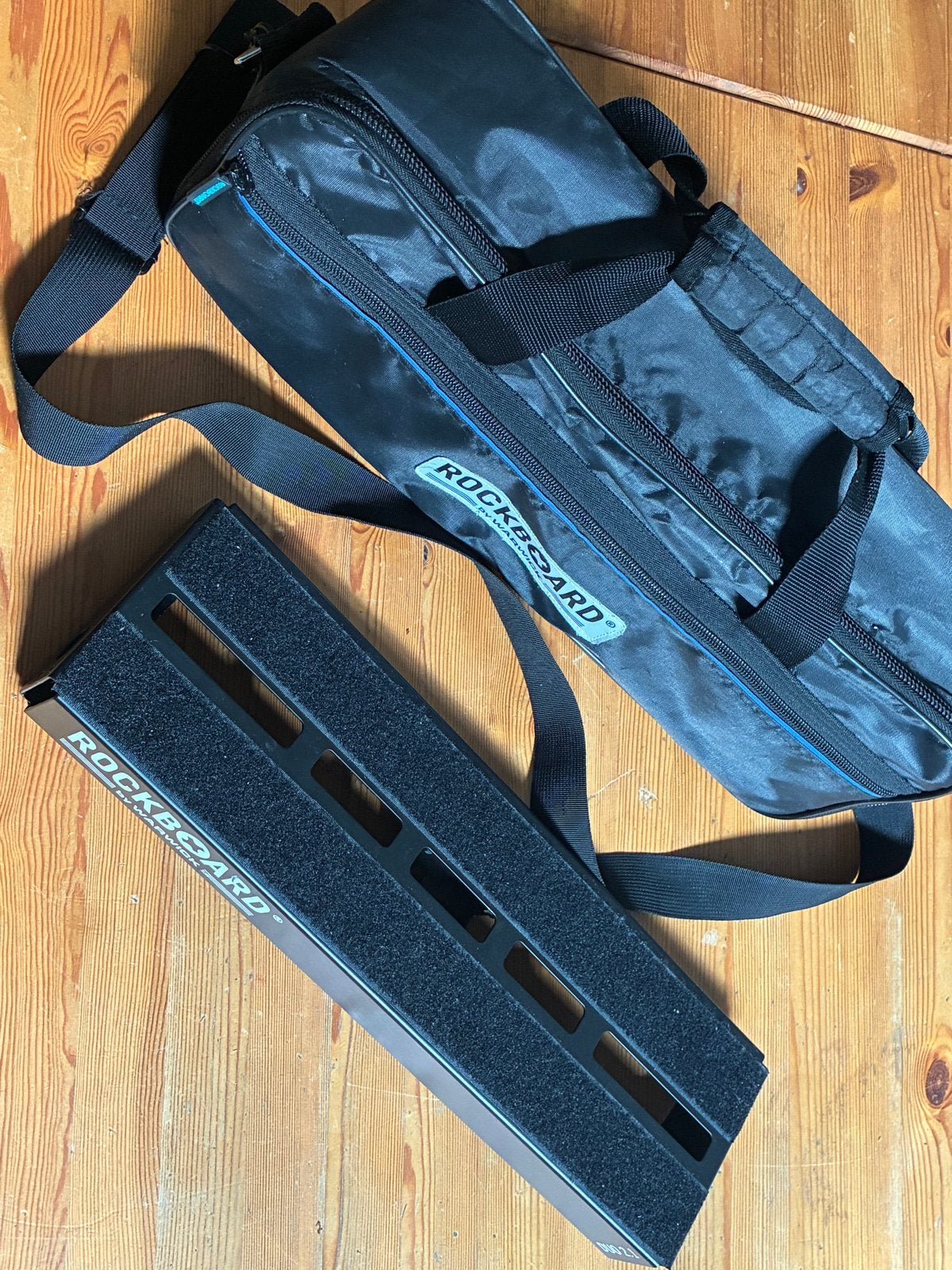 RockBoard by Warwick DUO 2.1 Pedalboard met hoes, Ophalen of Verzenden, Gebruikt, Overige typen