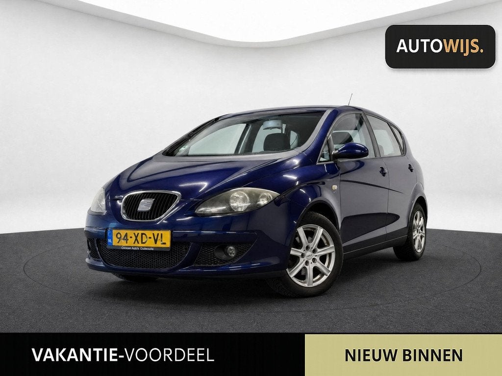 Seat Altea 2.0 FSI Lifestyle|LM-VELG|TREKHAAK|APK 7-2027|GRO, Auto's, Seat, Voorwielaandrijving, Stof, Gebruikt, Zwart