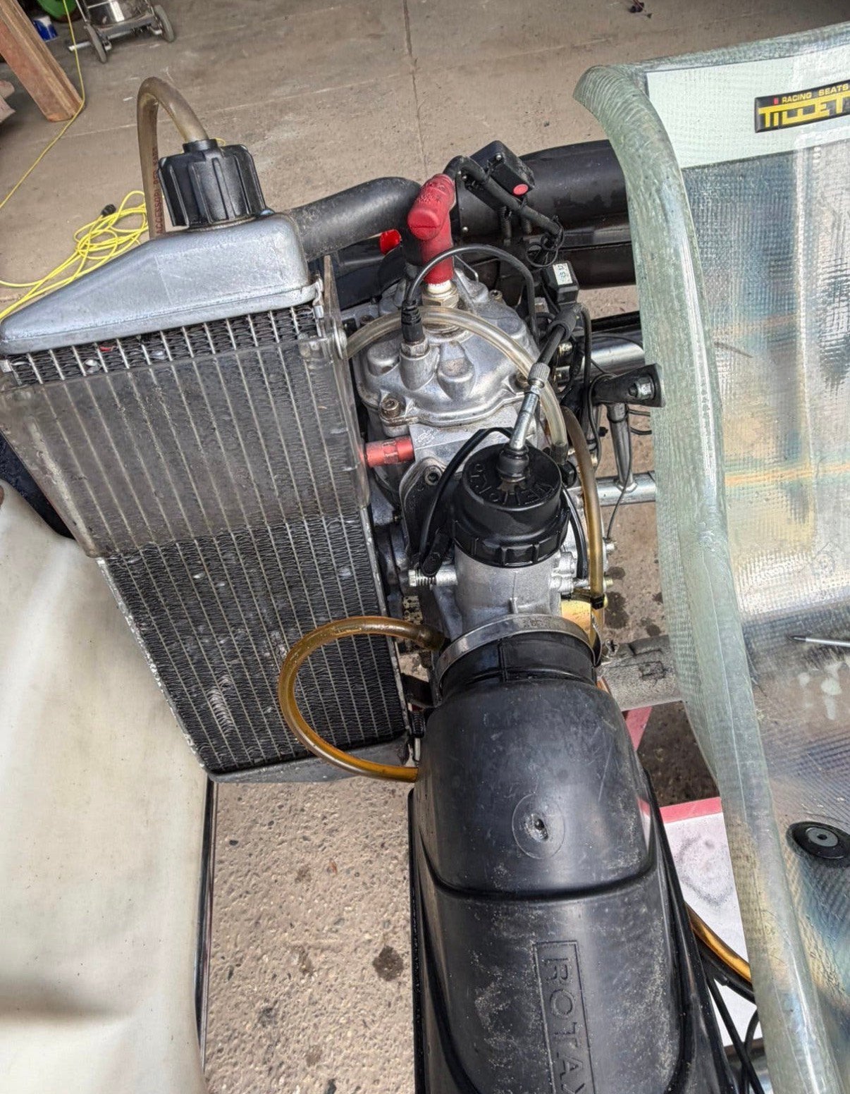 Rotax max kart motor 125cc kart blok, Ophalen of Verzenden, Gereviseerd