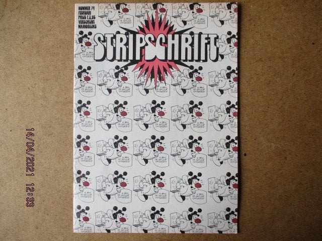 adv1109 stripschrift 74, Eén stripboek, Ophalen, Gelezen
