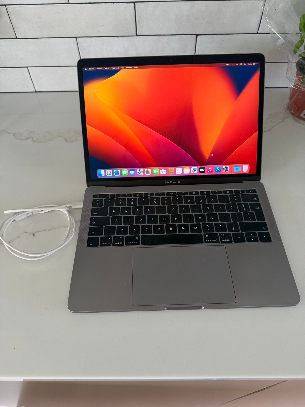 MacBook Pro 13 inch 2017 - 128 GB - Toetsenbord defect, Computers en Software, Gebruikt, 2 tot 3 Ghz, 8 GB, 13 inch