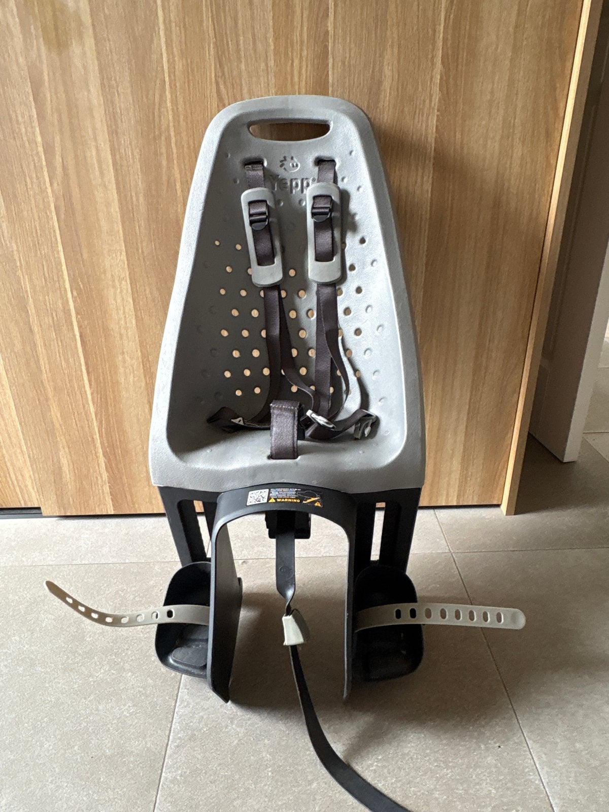 Yepp Maxi Fietsstoeltje - Achterzitje, Fietsen en Brommers, Ophalen, Achterzitje, 9 t/m 18 kg, Gebruikt