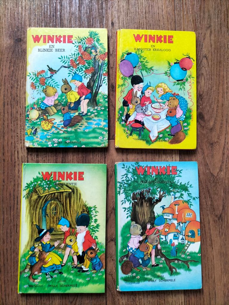 Winkie boeken set - 4 stuks, Boeken, Ophalen, Gelezen, Sprookjes