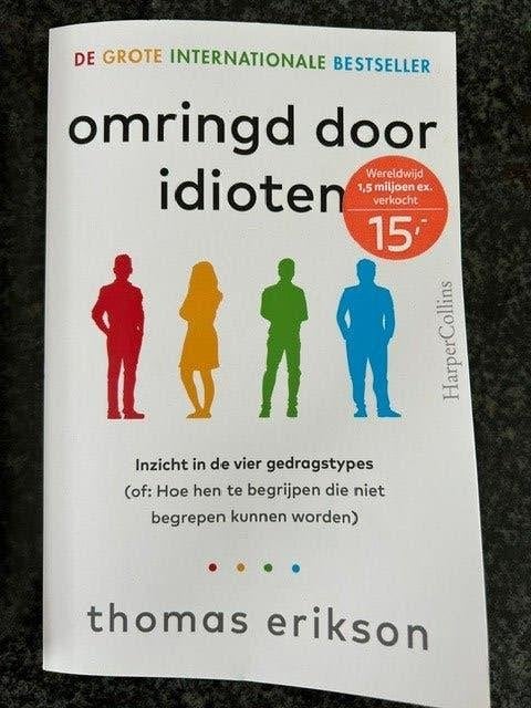 Omringd door idioten - Thomas Erikson, Ophalen of Verzenden, Zo goed als nieuw, Thomas Erikson