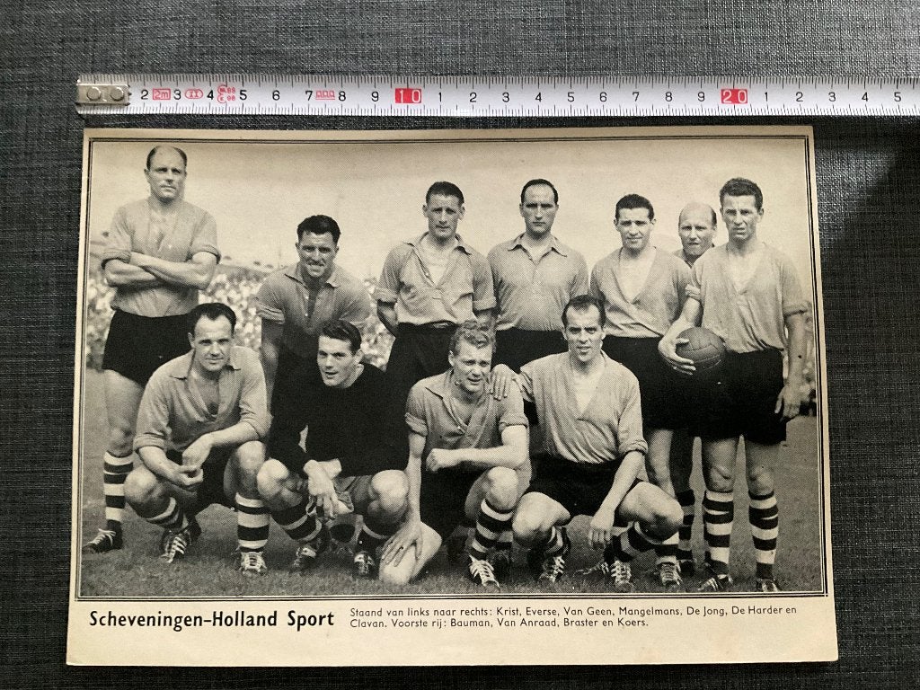 Scheveningen Holand Sport 1956, Ophalen, Zo goed als nieuw, Overige binnenlandse clubs, Poster, Plaatje of Sticker