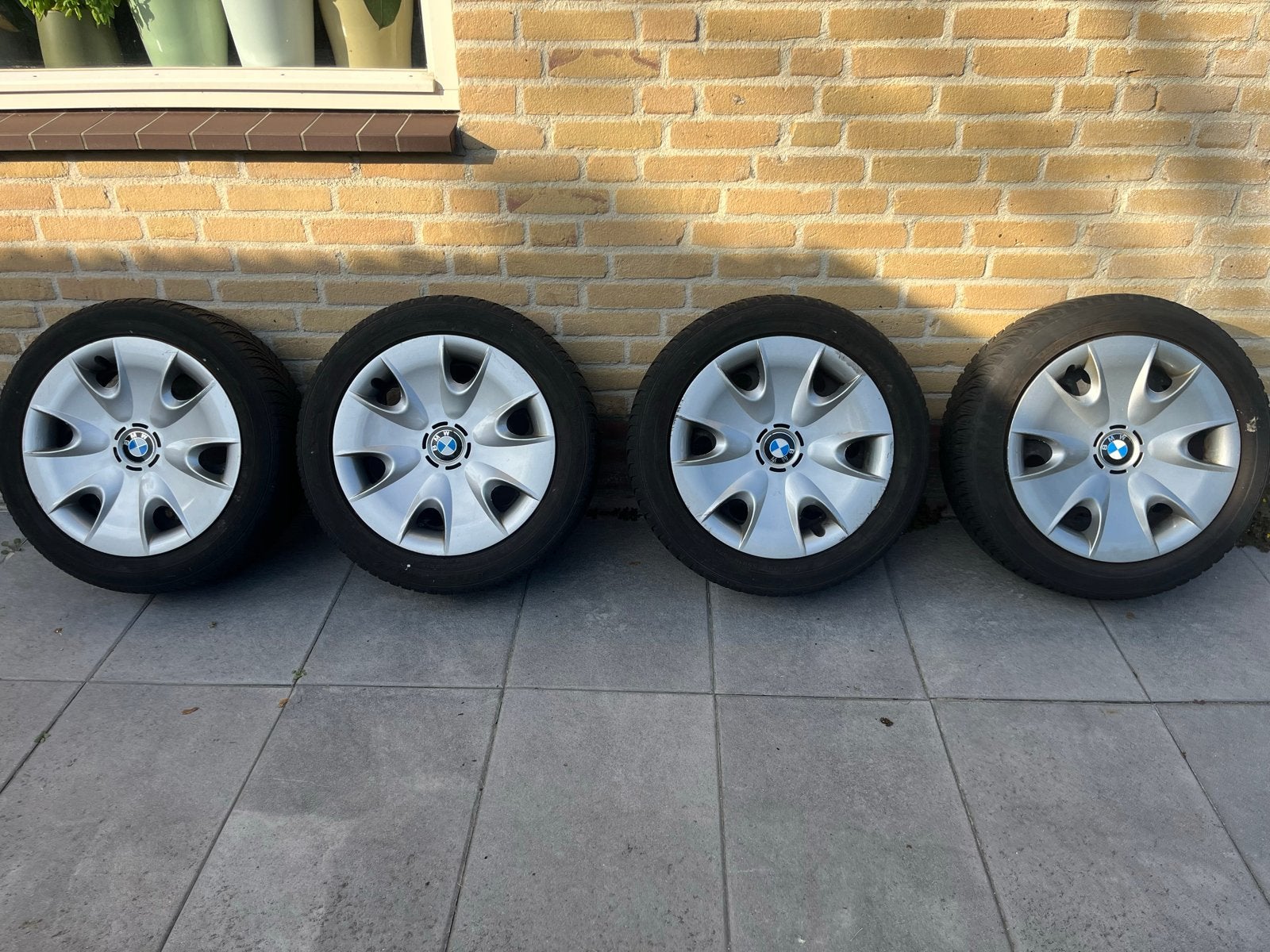Goodyear winterbanden 195/55R16 voor BMW 1-serie E87, Ophalen, Gebruikt