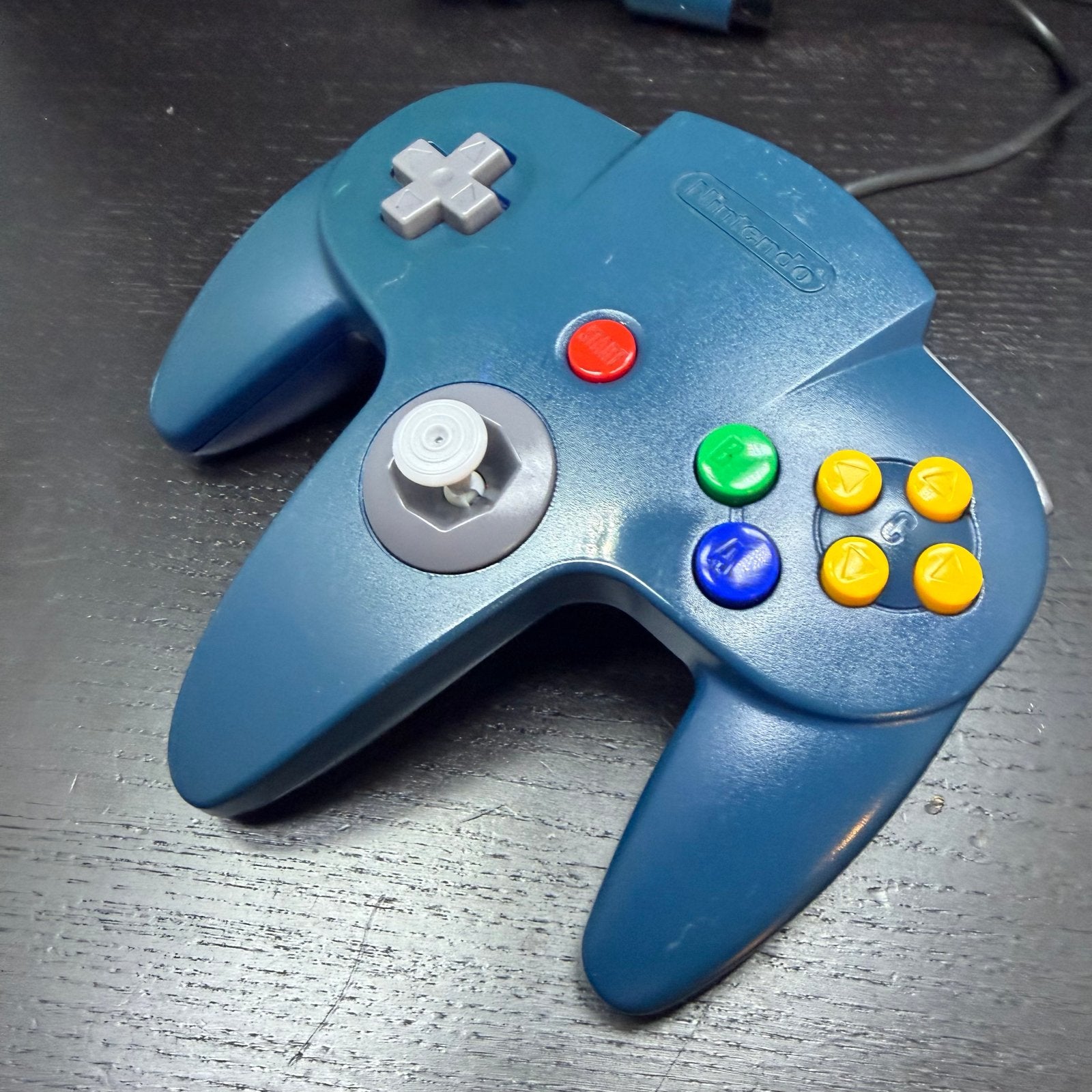 Originele Nintendo 64 Controller Blauw | N64 Retro, Ophalen of Verzenden, Met 1 controller, S, Gebruikt