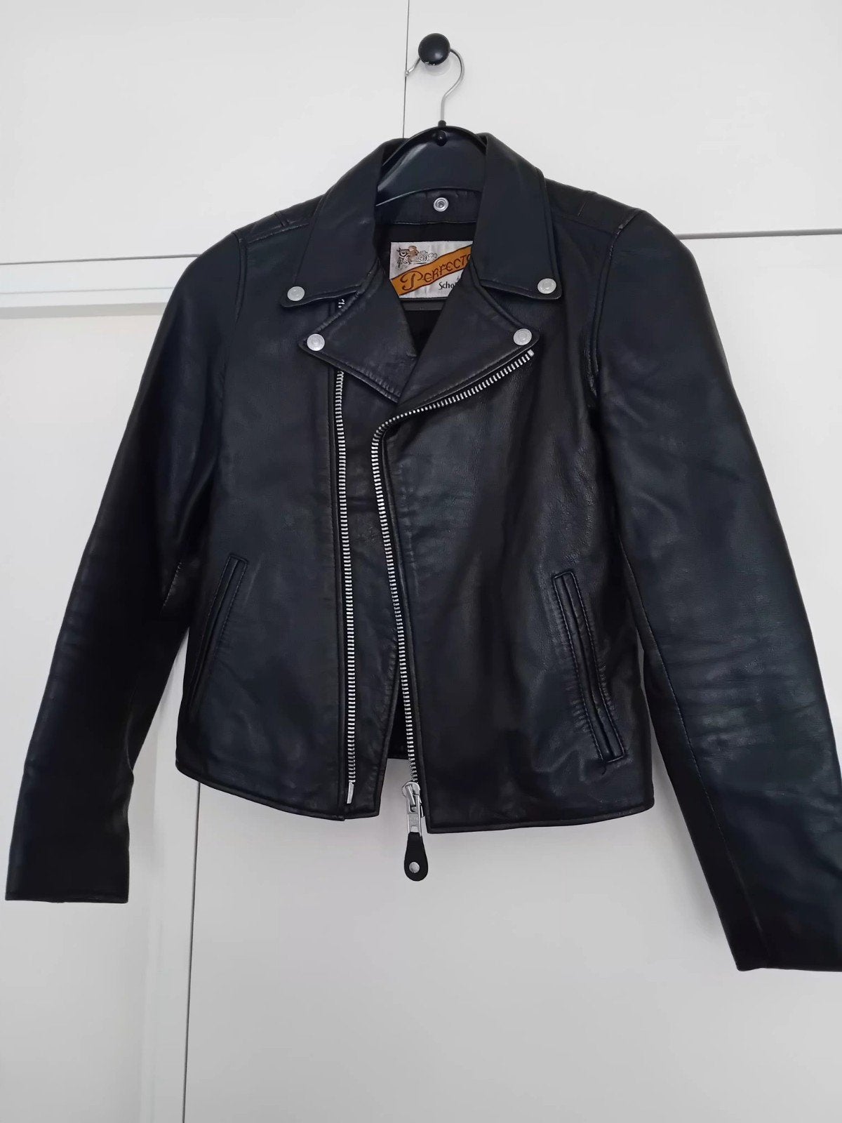 Schott NYC biker jack 100% leer, Verzenden, Nieuw, Zwart