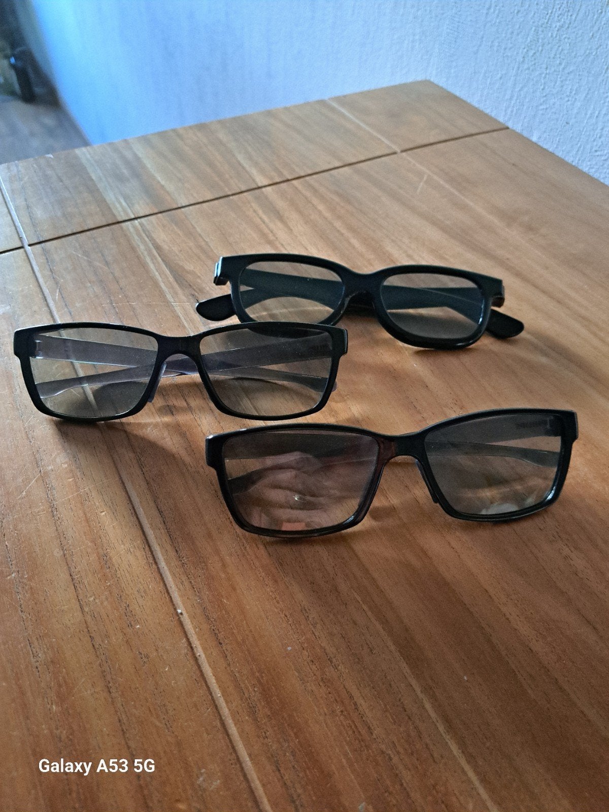 3x 3D-brillen voor TV of bioscoop, Ophalen of Verzenden, Zwart, Bril, Overige merken