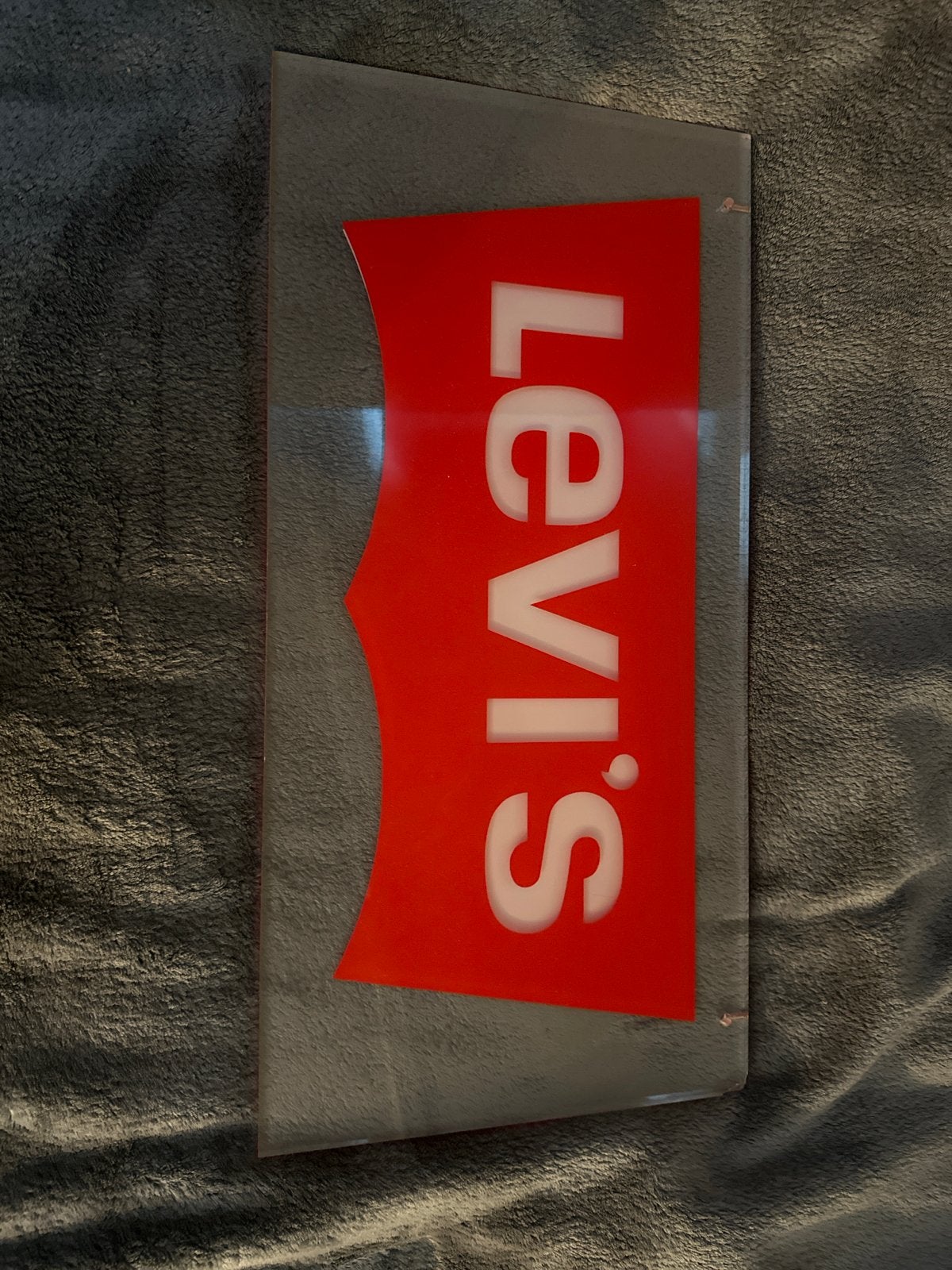Levi's Reclamebord - Uniek Decoratiestuk, Verzamelen, Ophalen, Gebruikt, Reclamebord