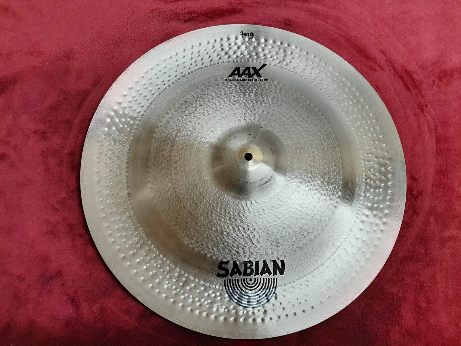 Sabian x-treme chinese 21" bekken cymbal bekkens, Drums of Percussie, Ophalen of Verzenden, Zo goed als nieuw