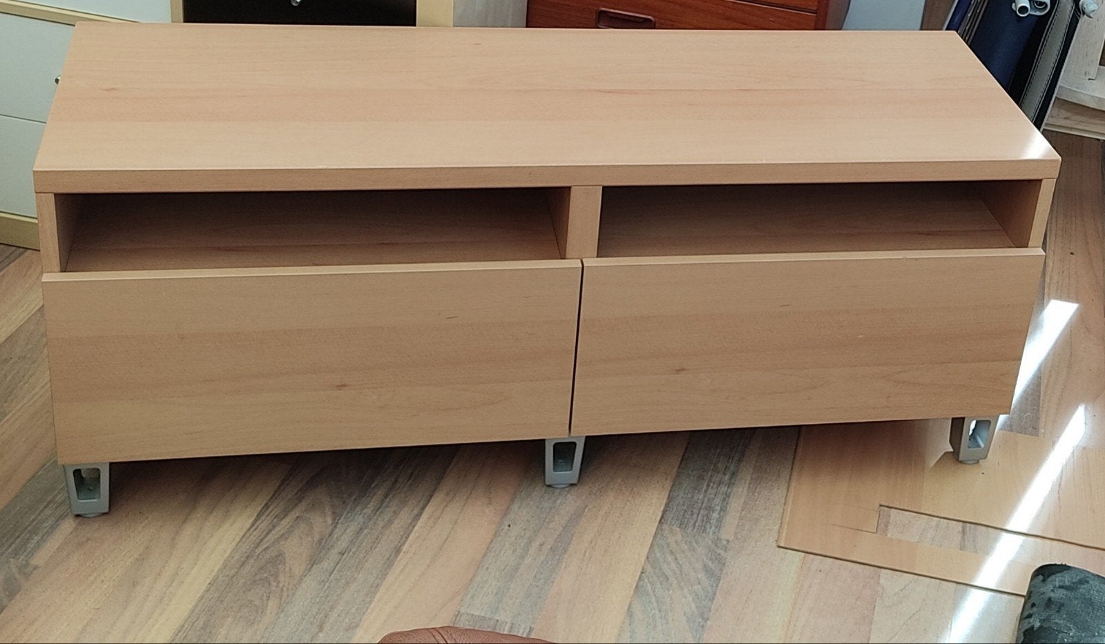 televisie meubel, Ophalen, 100 tot 150 cm, Zo goed als nieuw, Minder dan 100 cm