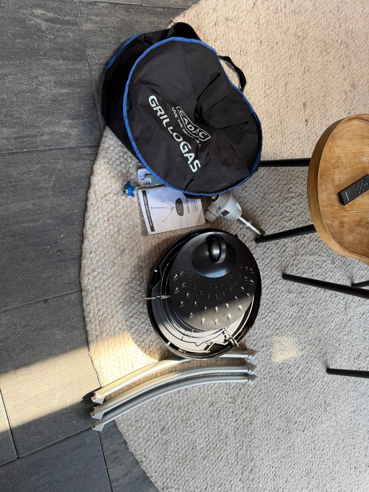 Cadac Grillogas 740T-13 draagbare gasbarbecue, Ophalen, Gebruikt