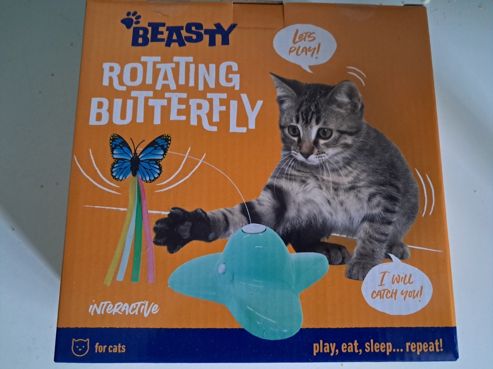 Kattenspeeltje, Ophalen, Nieuw