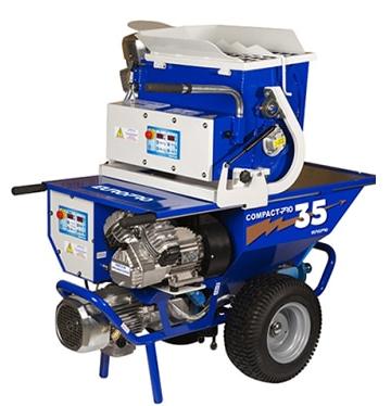 stukadoor spuitmachine, Ophalen, Zo goed als nieuw