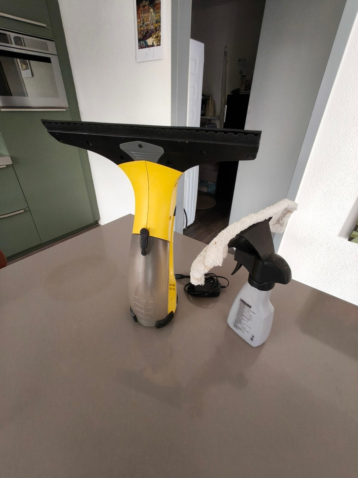 Kärcher Window Vac, Ophalen