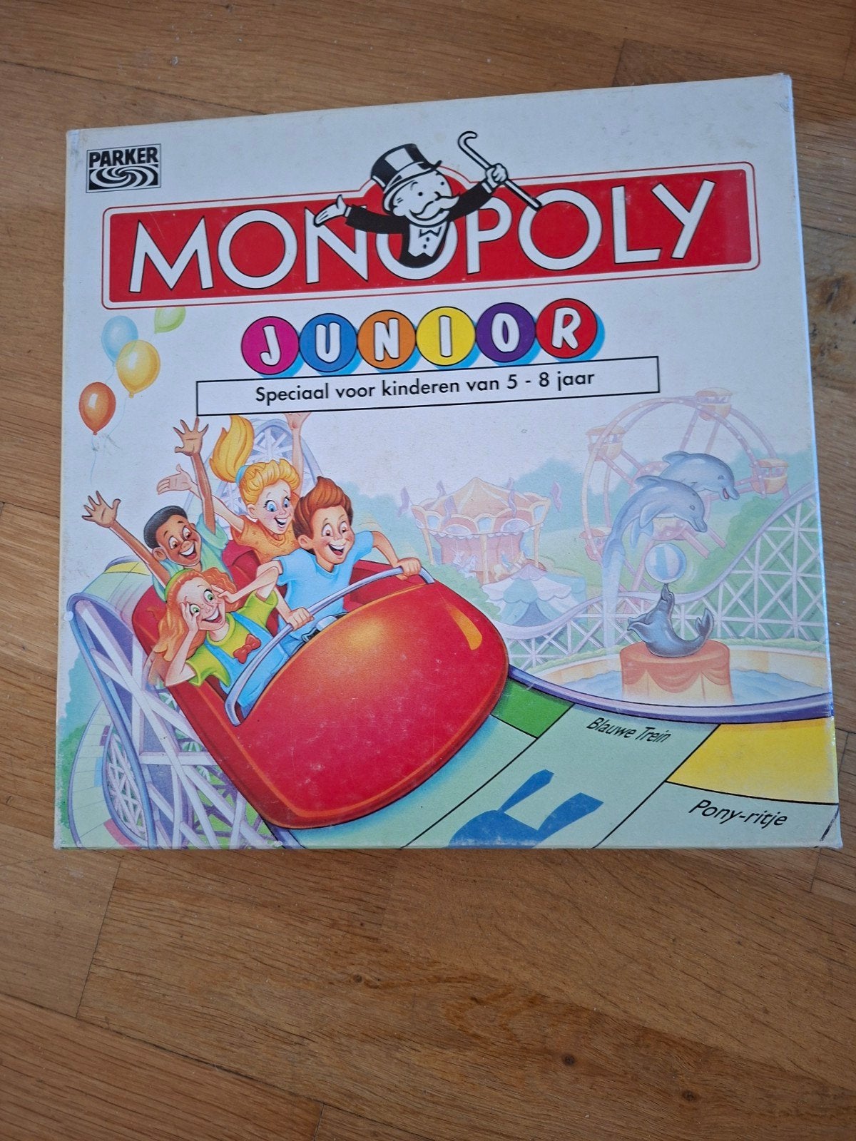 Monopoly Junior Bordspel - Compleet en in goede staat, Een of twee spelers, Ophalen of Verzenden, Gebruikt, Parker