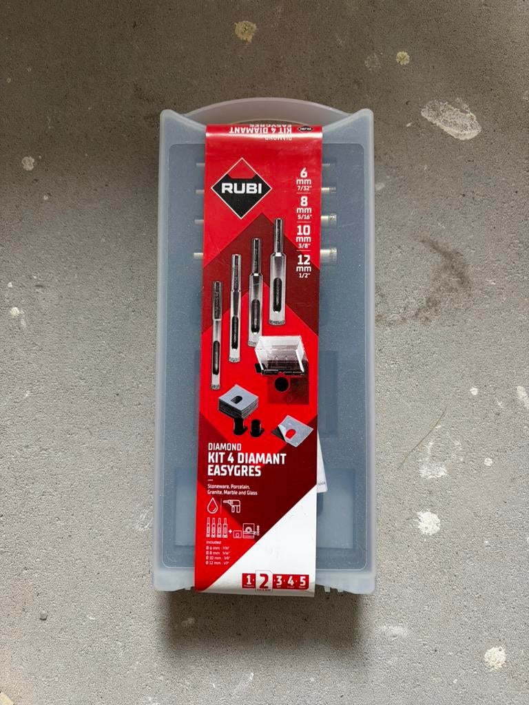 Rubi natborenset (2 soorten sets + diverse boren!), Ophalen, Overige materialen, Overige typen, Minder dan 20 cm