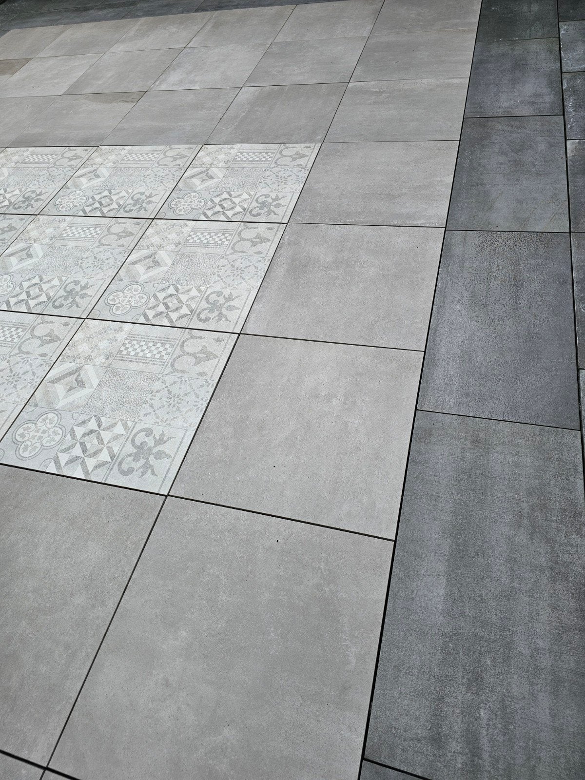 GeoCeramica 80x40x4 antraciet, Tuin en Terras, Tegels en Klinkers, Keramiek, Nieuw, Ophalen of Verzenden, 10 m² of meer