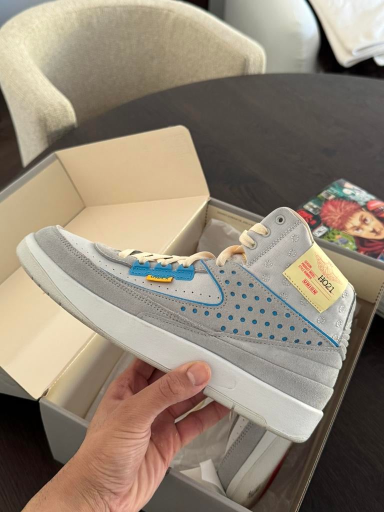 Nike jordan 2 union collab eu 42,5, Kleding | Heren, Schoenen, Overige kleuren, Ophalen of Verzenden, Sneakers of Gympen, Gedragen