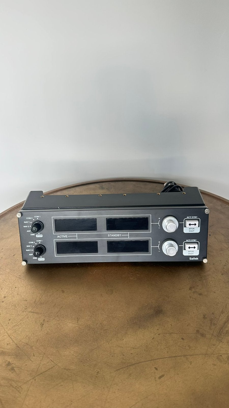 Saitek Pro Flight Radio Panel USB, Computers en Software, Joysticks, Gebruikt, Ophalen of Verzenden