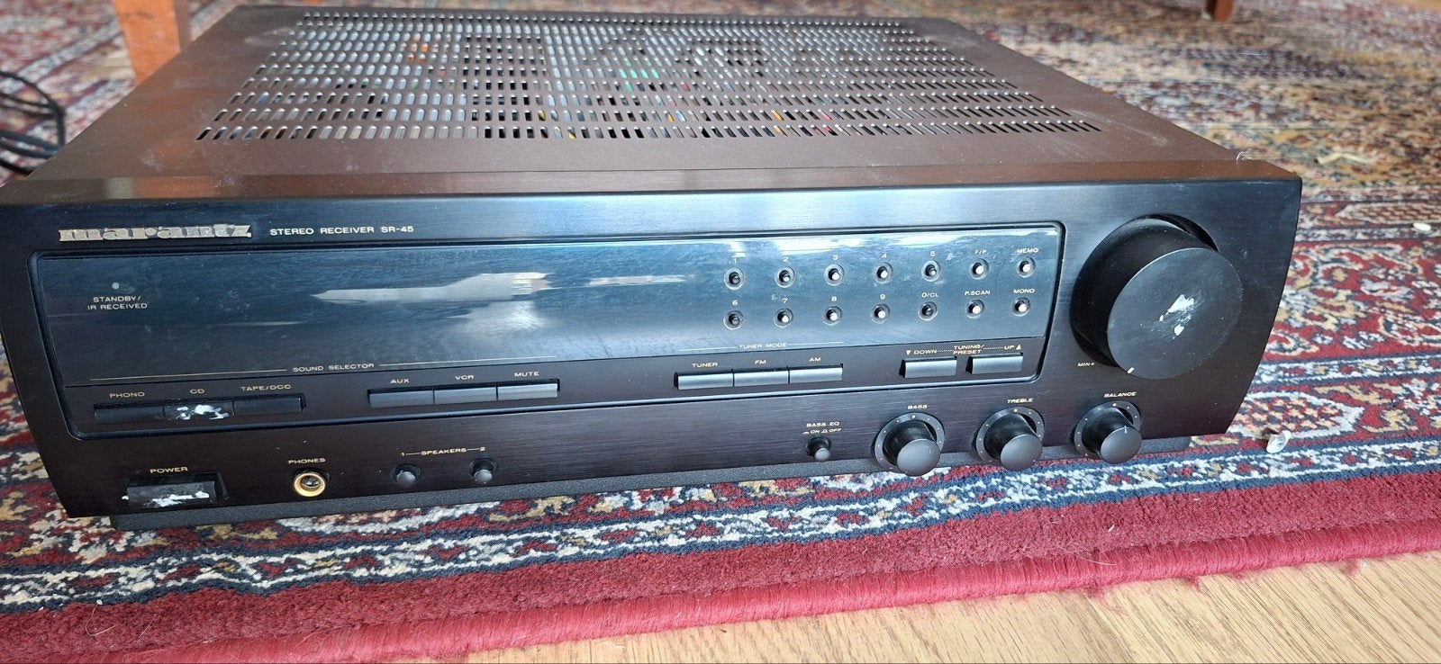 Marantz SR-46 Stereo Receiver - Vintage Audio, Gebruikt, Ophalen, Marantz, Minder dan 60 watt