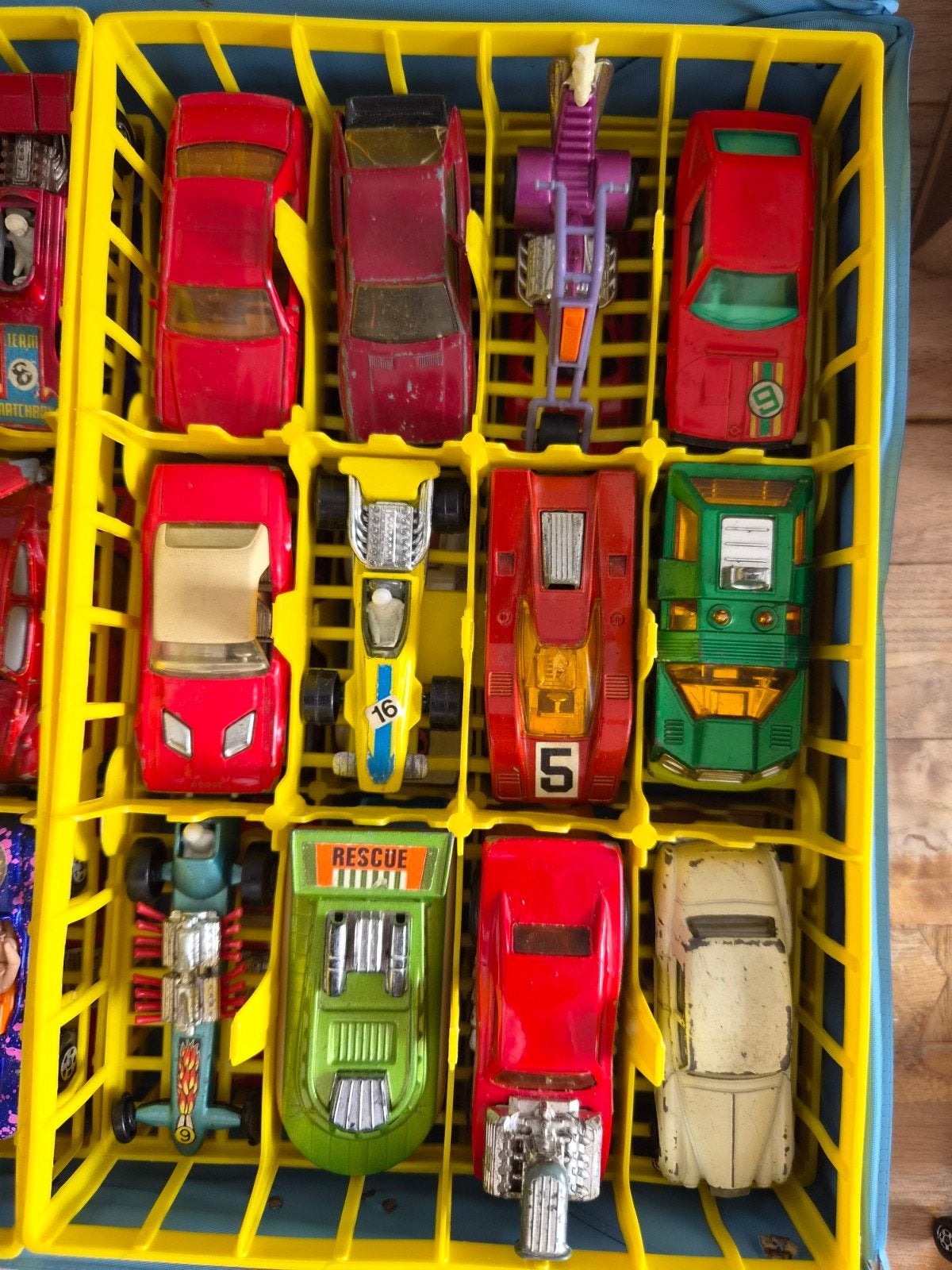 Matchbox Carry Case vol met verzamel model auto's, Ophalen of Verzenden, Gebruikt, Auto, Matchbox