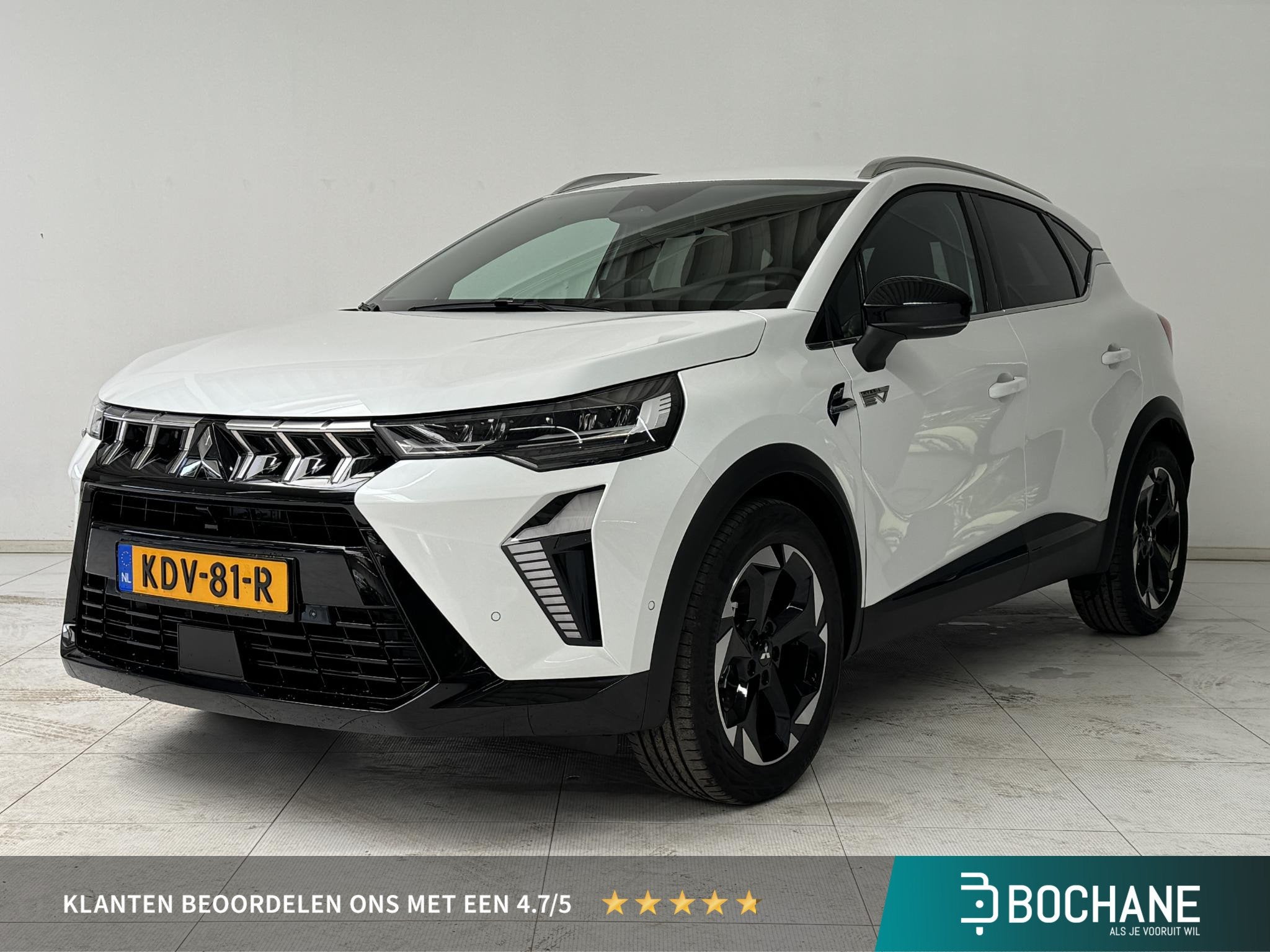 Mitsubishi ASX 1.8 HEV AT Intense+ | DEMO | Navigatie | Came, Automatische klimaatregeling, 4 cilinders, Met garantie (alle), Leder en Stof