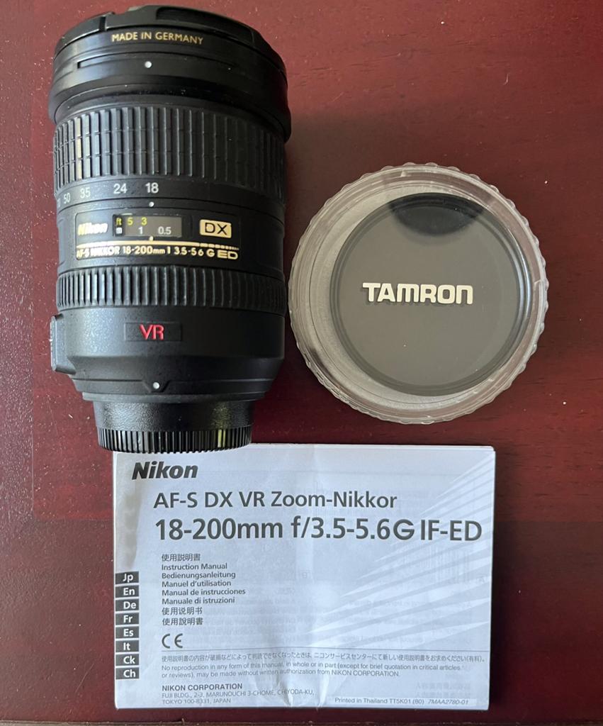 Nikon AF-S NIKKOR 18-200mm 3.5 5.6 G ED, Audio, Tv en Foto, Fotografie | Lenzen en Objectieven, Ophalen, Gebruikt, Telelens, Zoom