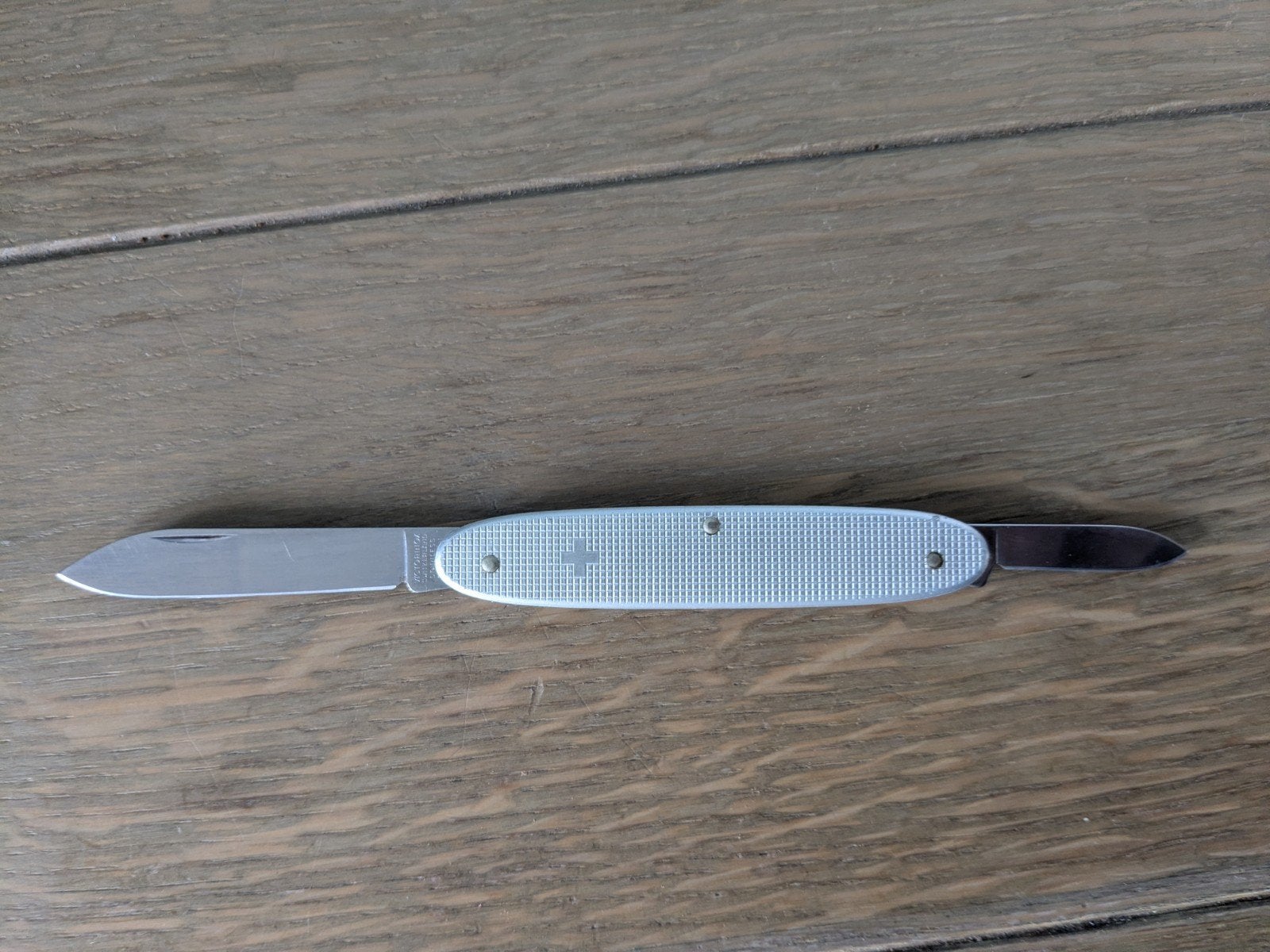 Victorinox  popular Zwitsers zakmes alox ( Wenger ), Ophalen of Verzenden, Gebruikt