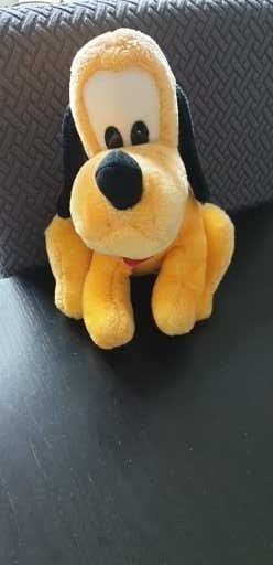 Vintage Disney knuffel pluto, Verzamelen, Disney, Ophalen of Verzenden, Goofy of Pluto, Zo goed als nieuw, Knuffel