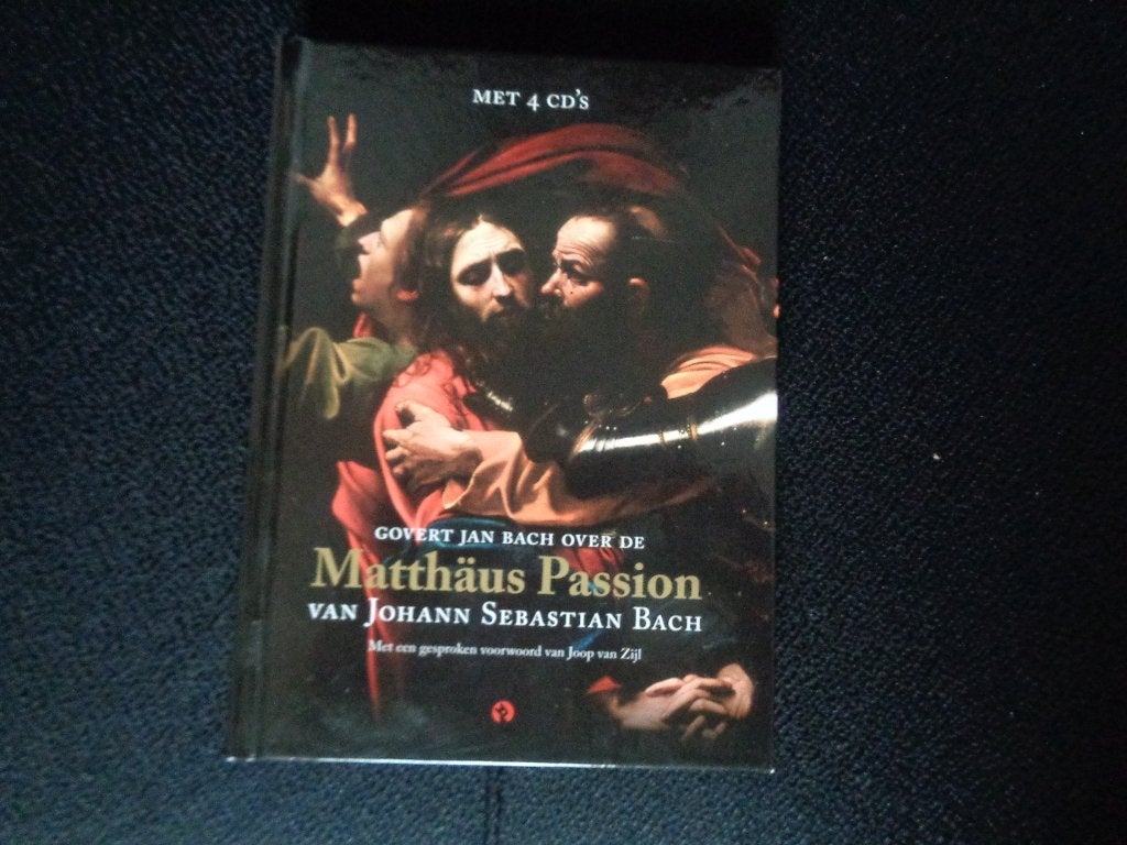 MATTHAUS PASSION BOEK PLUS 4 CD"S, GOVERT JAN BACH, Ophalen of Verzenden, Zo goed als nieuw, Artiest