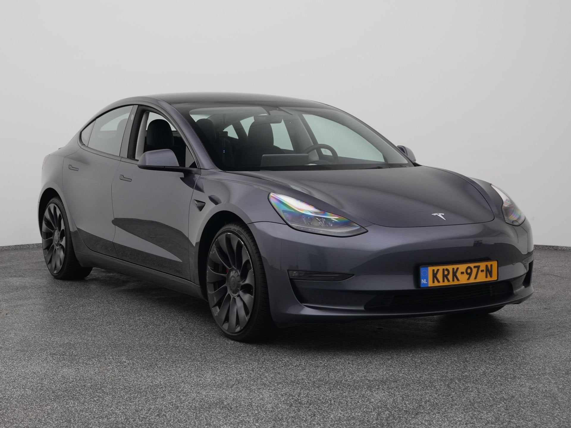 Tesla Model 3 Long Range AWD 75 kWh PERFORMANCE | PANO | KEY, Automaat, Achterwielaandrijving, Gebruikt, Zwart
