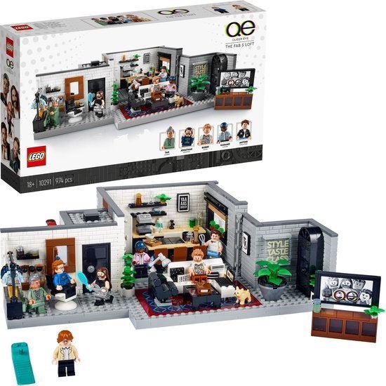 LEGO 10291 The fab 5  lodge, Lego, Nieuw, Ophalen of Verzenden, Compleet