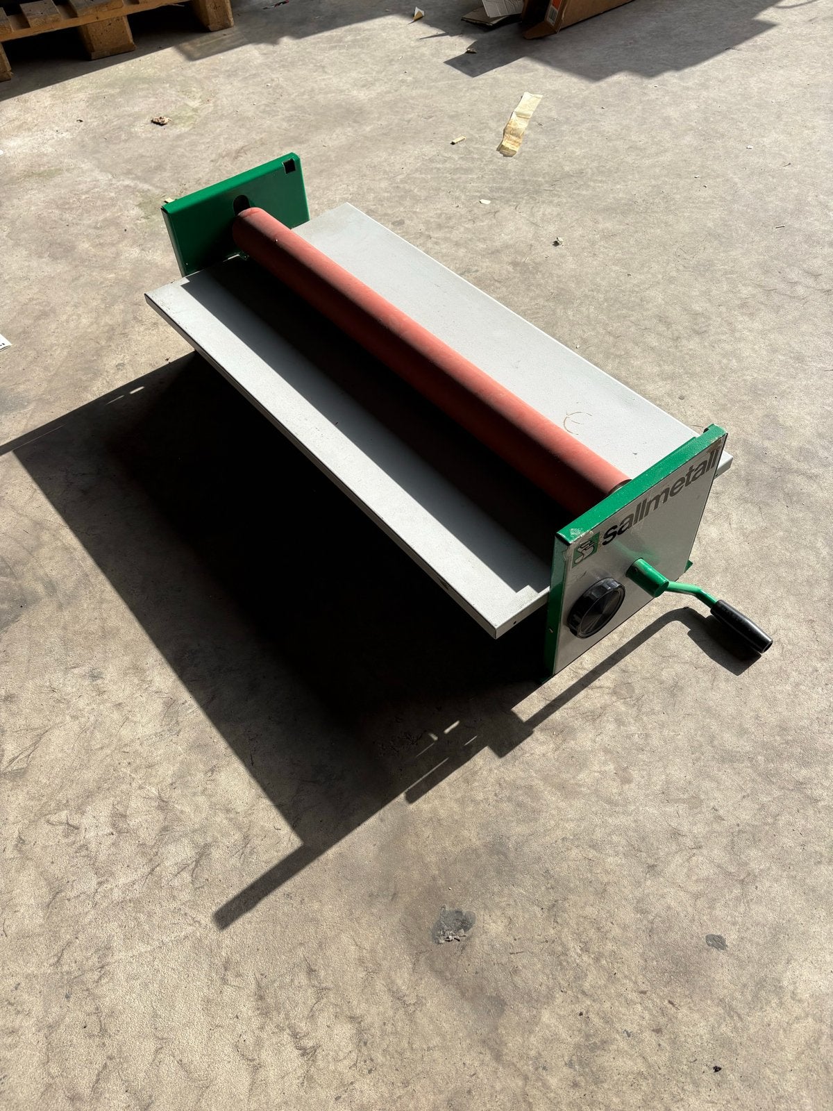 Sallmetall Handbediende Lamineermachine / Koudlamineerder, Ophalen of Verzenden
