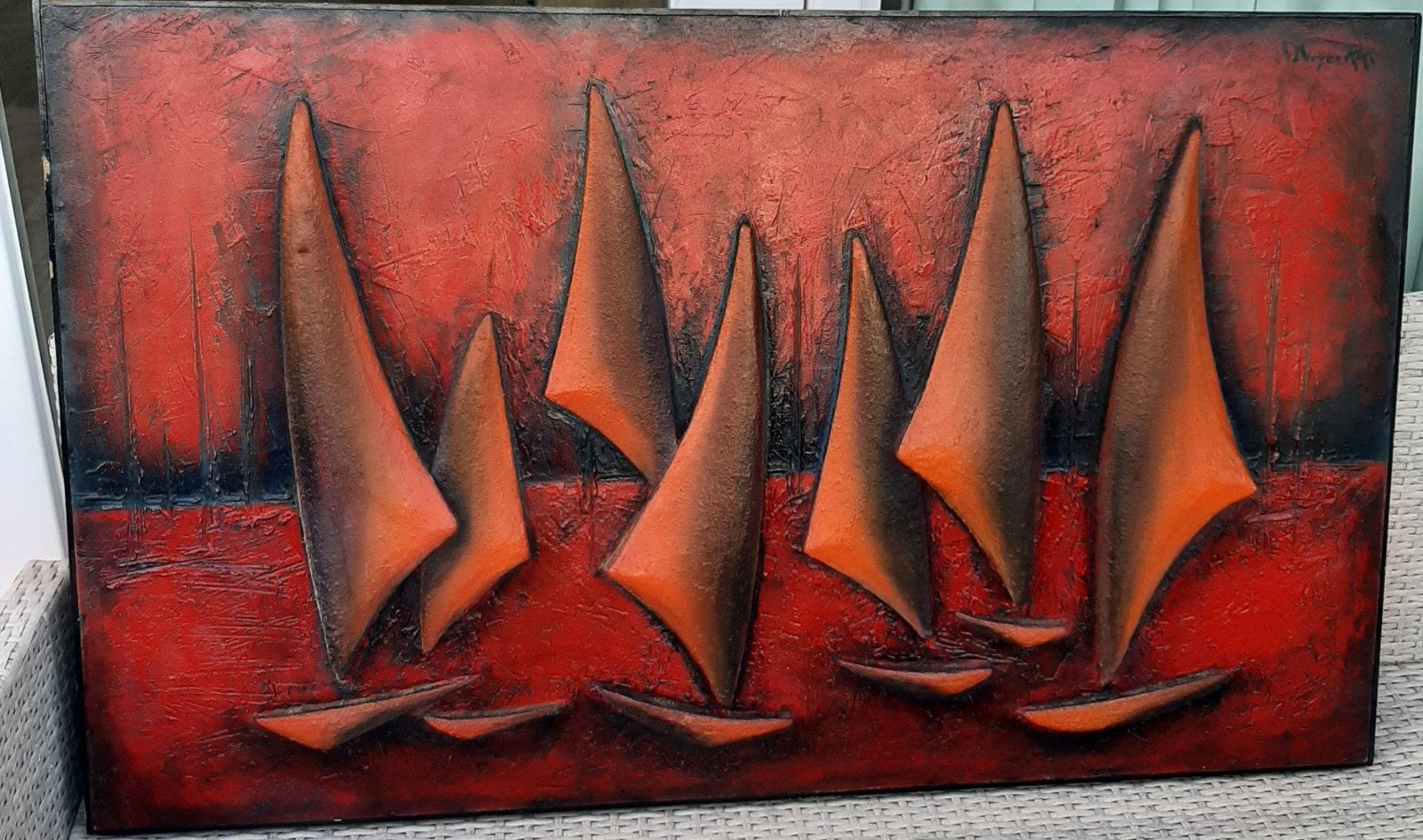 Schilderijen en tekeningeb vanaf 5euro, Antiek en Kunst, Ophalen