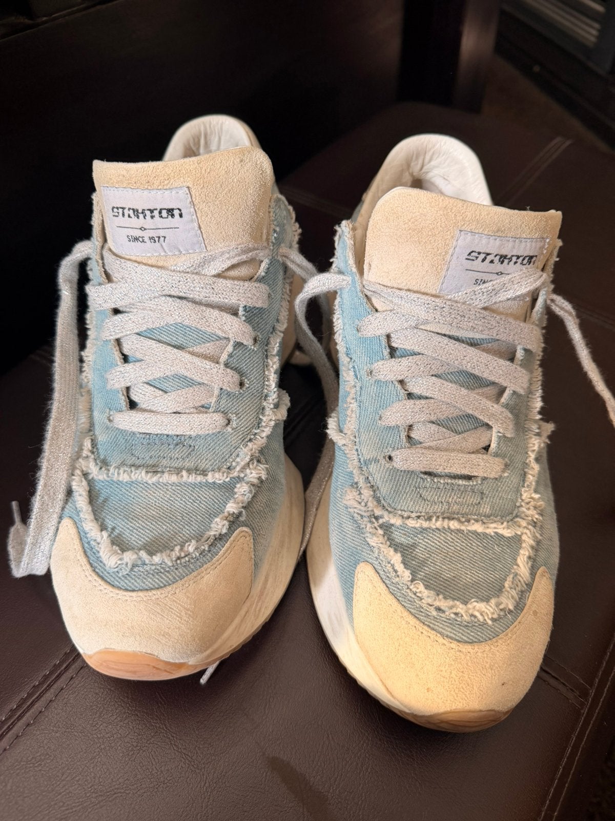 Stokton sneakers 40 blauw wit, Kleding | Dames, Blauw, Ophalen of Verzenden, Sneakers of Gympen, Gedragen