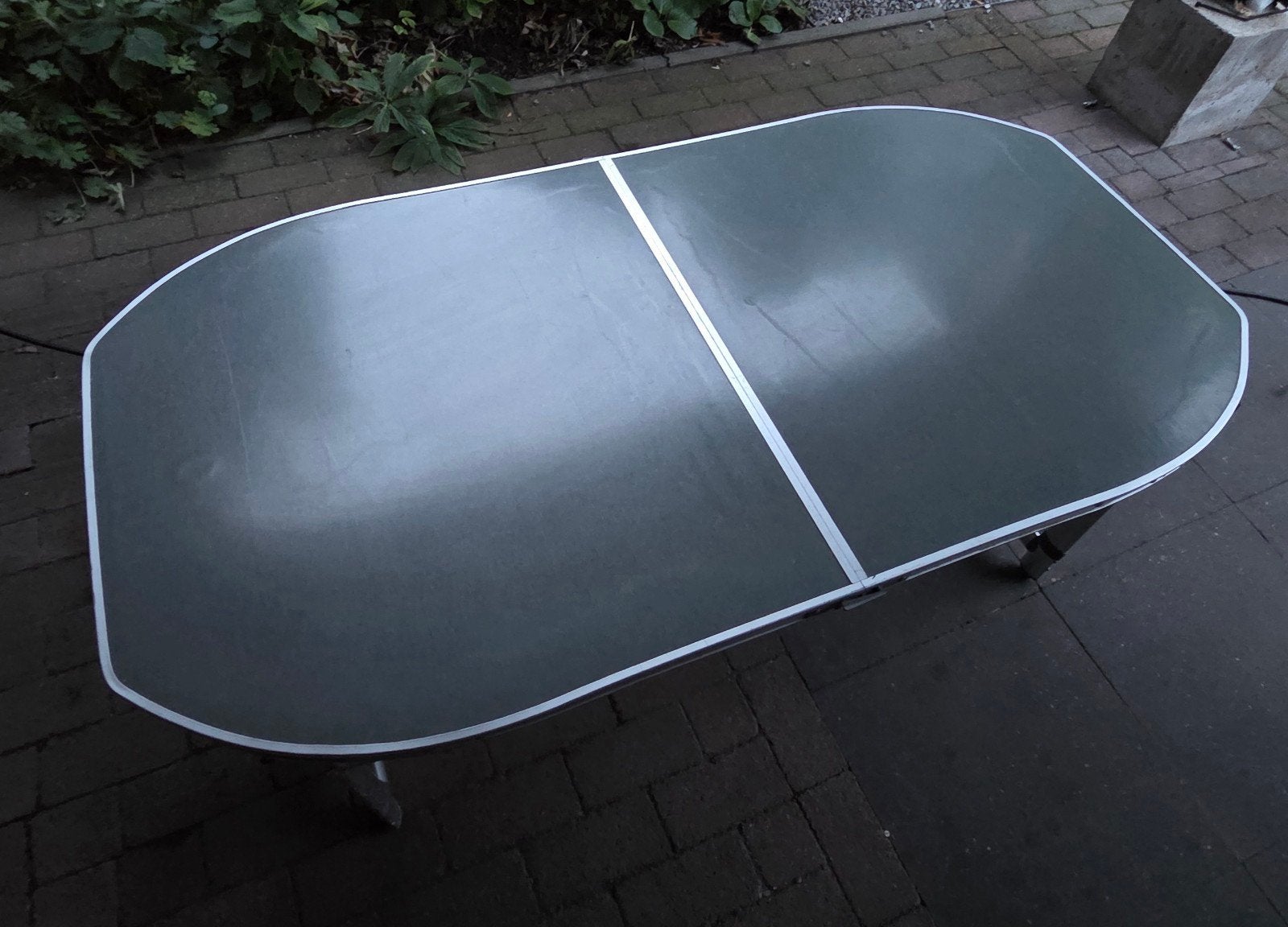 Kampeerset: Cyprus tafel (150x80) en 5 Copa Rio stoelen, Ophalen, Gebruikt, Campingtafel