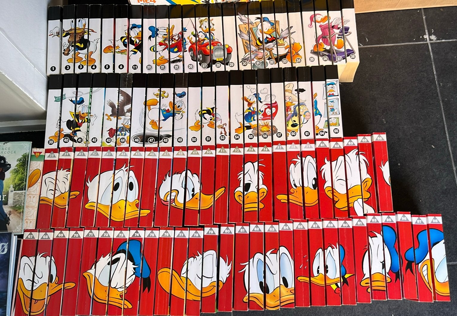 97 dubbelpockets donald duck en veel gewone, Meerdere stripboeken, Ophalen of Verzenden, Zo goed als nieuw
