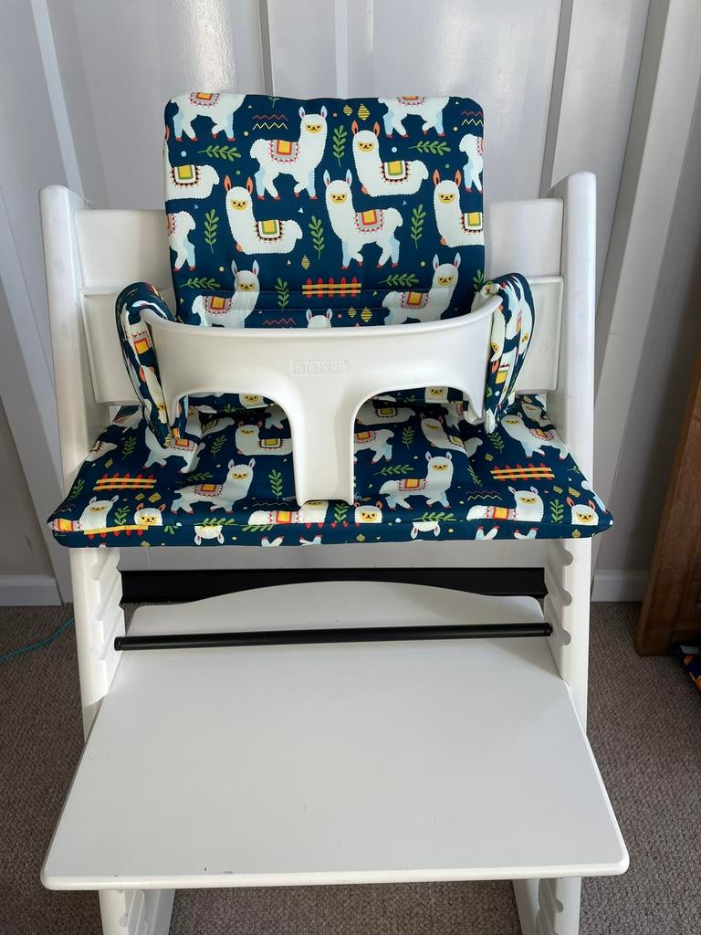 Nieuw! Lama Stokke Tripp Trapp stoel kussenset, Ophalen of Verzenden, Nieuw, Meegroeistoel, Gordel(s)