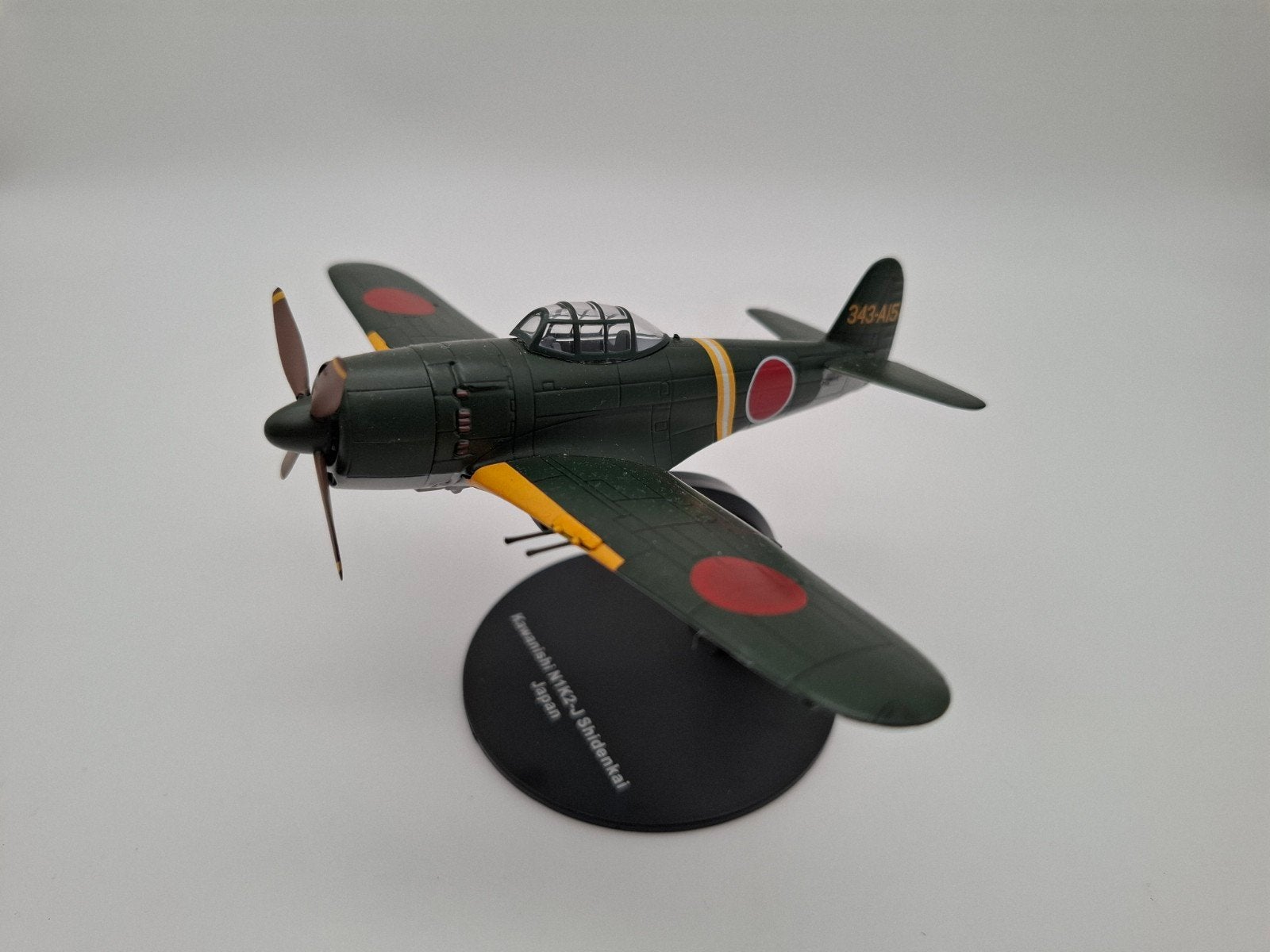 DeAgostini LG01 Kawanishi N1K2-J Shidenkai, Overige merken, 1:72 tot 1:144, Verzenden, Zo goed als nieuw
