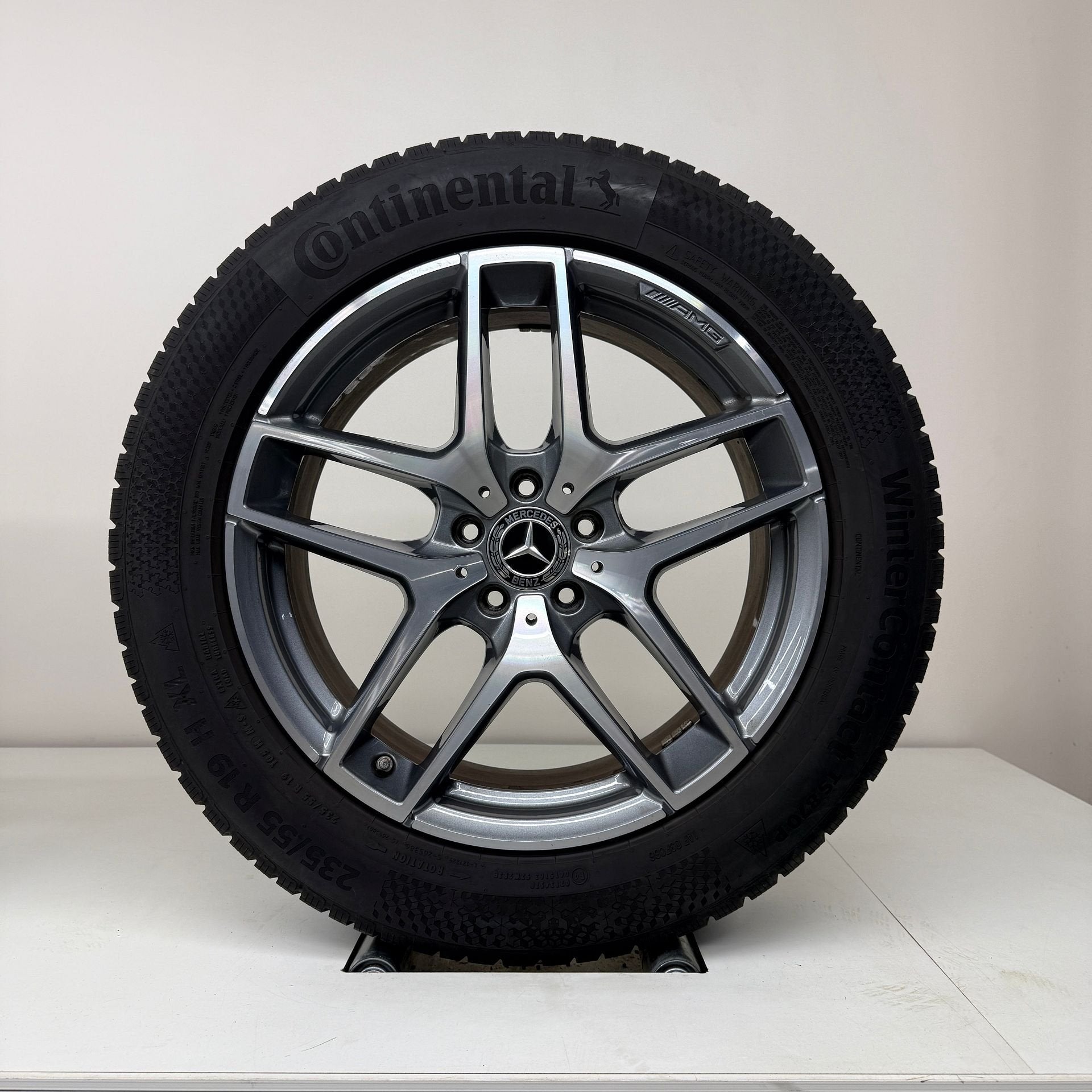 Mercedes GLC - 19 inch - winterbanden, Auto-onderdelen, 19 inch, Gebruikt, Banden en Velgen, 235 mm