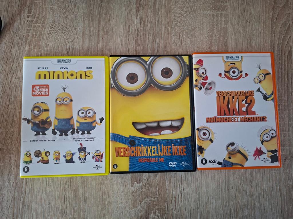 Minions & Verschrikkelijke Ikke DVD, Ophalen of Verzenden, Zo goed als nieuw, Komedie, Vanaf 6 jaar