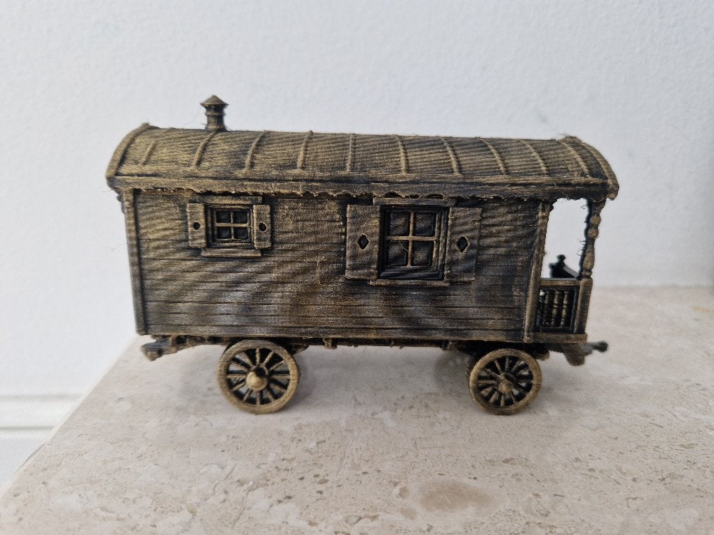nieuw woonwagen beeldje, Verzenden, Nieuw, Kunststof