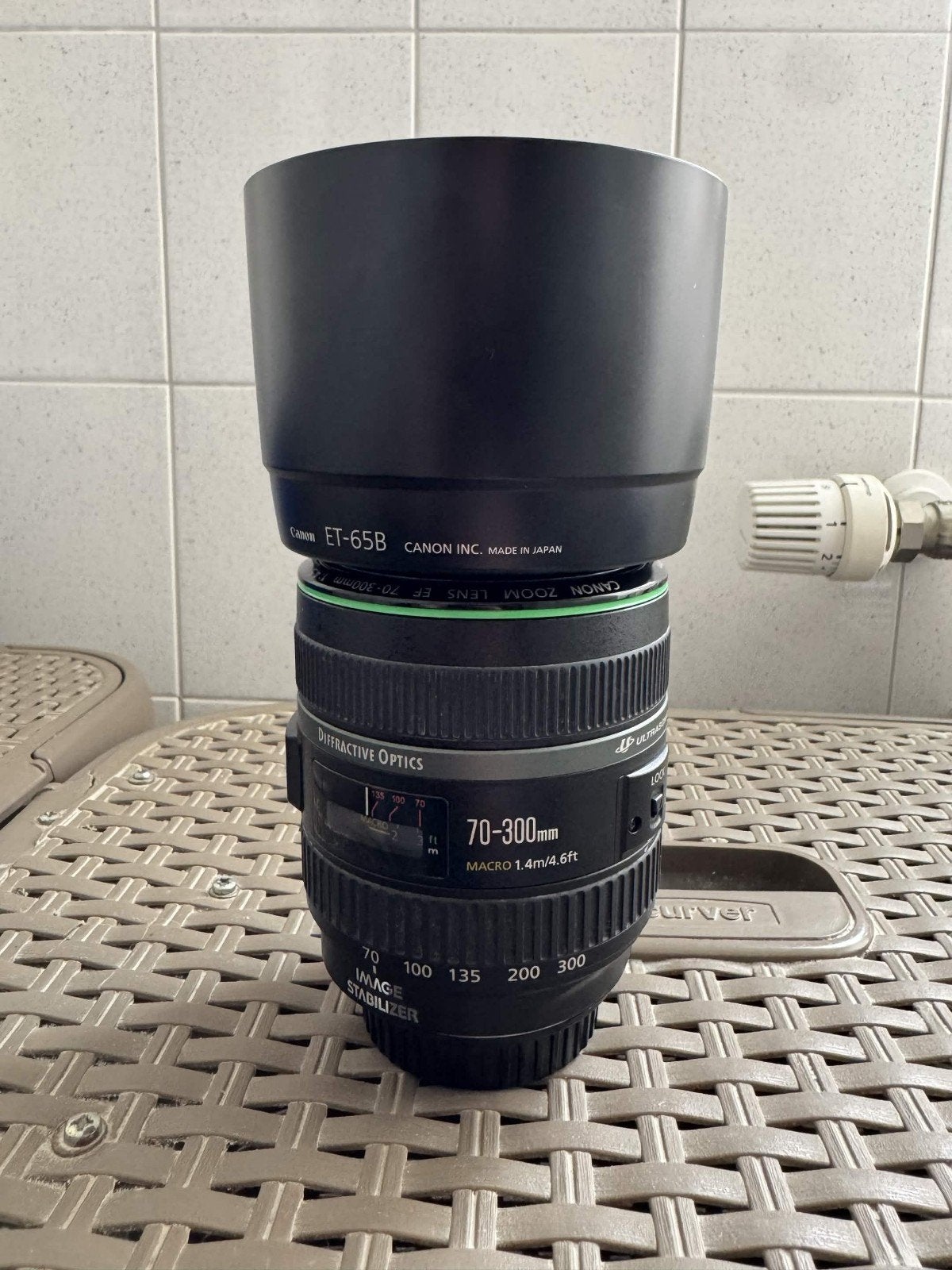 Canon EF 70-300mm DO IS USM telelens, Ophalen of Verzenden, Zo goed als nieuw, Telelens