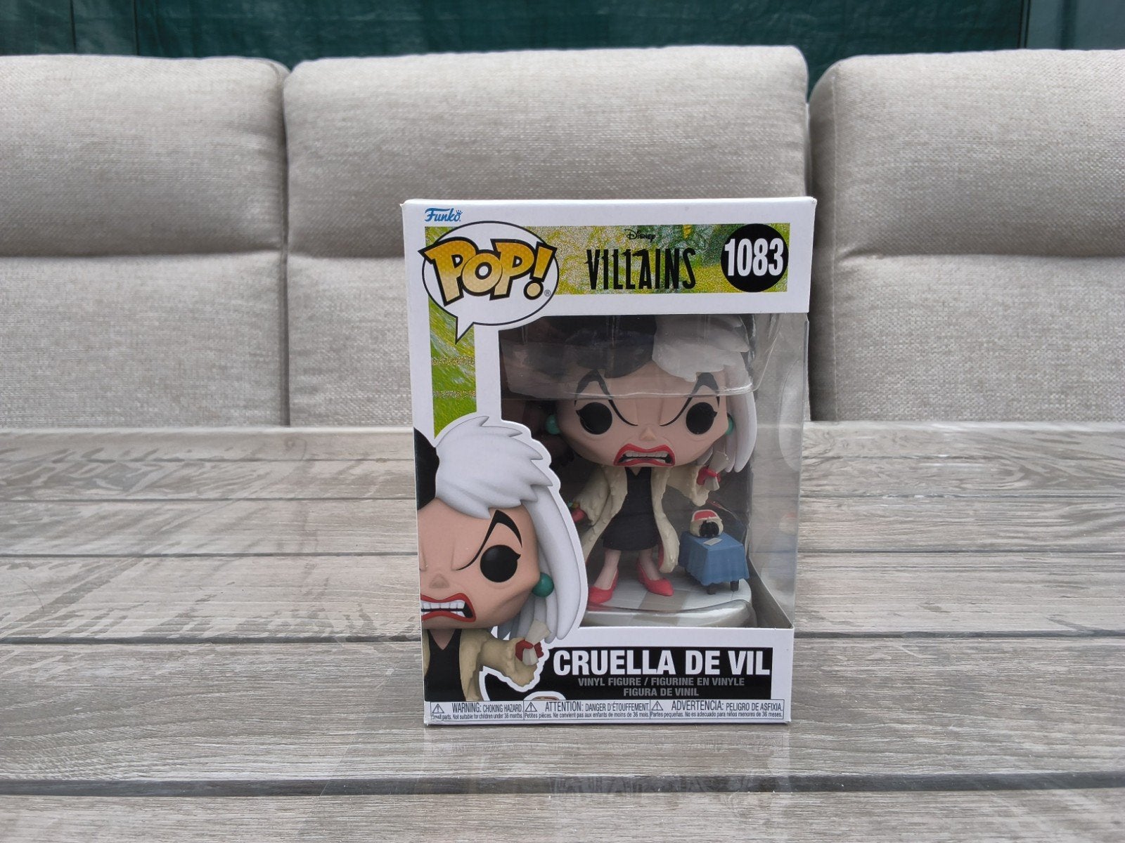 Disney villains  - cruella de vil 1083, Ophalen of Verzenden